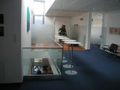 Trennwand aus Glas
